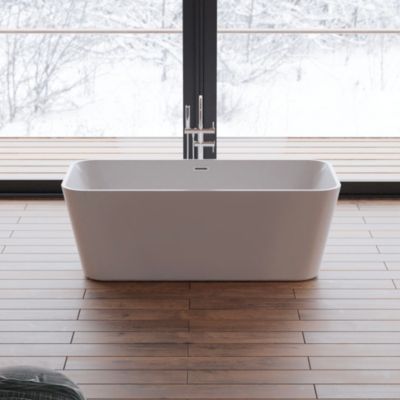 Baignoire îlot rectangulaire Stellar 170x80 cm  by Spalina