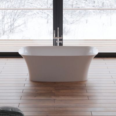 Baignoire îlot rectangulaire Bliss 170x80 cm  by Spalina