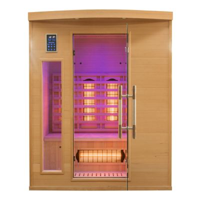 Sauna infrarouge Apollon 3 places France Sauna - vue 2