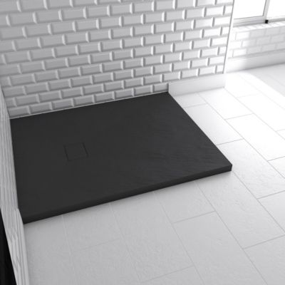 Receveur de douche extraplat résine SMC Stone 2 80x100 - vue 4