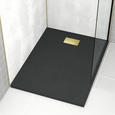 Receveur de douche extraplat résine SMC Stone 2 90x120 - vue 4