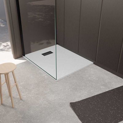 Receveur de douche extraplat résine SMC Stone 2 80x100 - vue 5