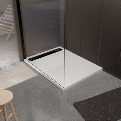 Receveur de douche extraplat résine SMC Stone 2 90x120 - vue 6
