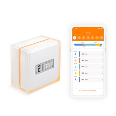 Thermostat connecté et intelligent filaire ou sans fil Netatmo