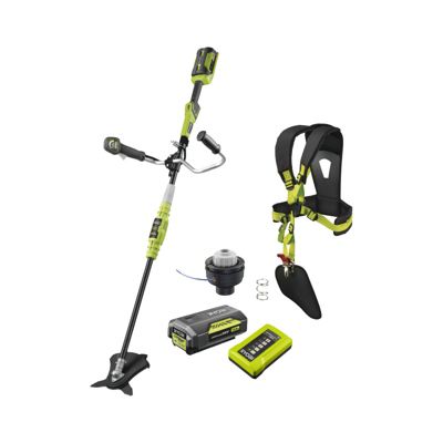 Pack RYOBI débroussailleuse 36V Lithium ion RBC36X26B tête complète simple fil diamètre 1 6mm RAC114 - vue 3