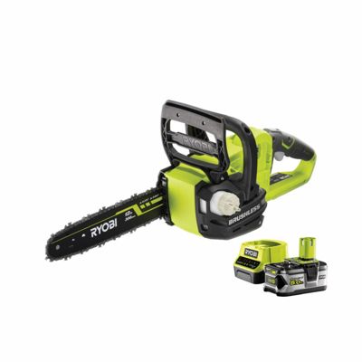 Pack RYOBI tronçonneuse 18V One+ OCS1830 1 batterie 5.0Ah 1 chargeur 2.0Ah RC18120 150