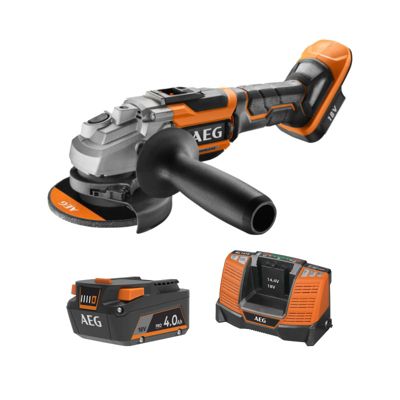 Meuleuse D'Angle AEG BEWS18-125BL-0 – Brushless, 18V, Batterie 4.0 Ah - vue 2