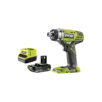Pack RYOBI Visseuse à choc R18ID3 0 18V One+ 1 Batterie 2.0Ah 1 Chargeur rapide - vue 7