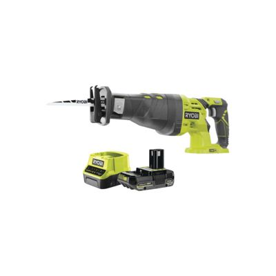 Pack RYOBI Scie sabre R18RS 0 18V One+ 1 Batterie 2.0Ah 1 Chargeur rapide - vue 6