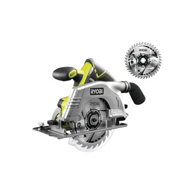 Pack RYOBI Scie circulaire R18CS 0 18V One+ sans batterie ni chargeur Lame ultra fine CSB165A1 - vue 5