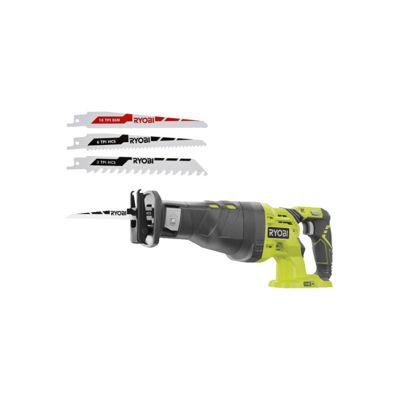 Pack RYOBI Scie sabre R18RS 0 18V One+ sans batterie ni chargeur Lot de 3 lames RAK3RBWM spéciales scie sabre - vue 6