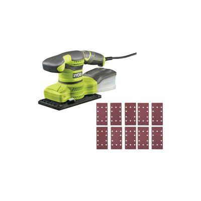 ponceuse electrique ryobi Ponceuse vibrante avec batterie sans fil