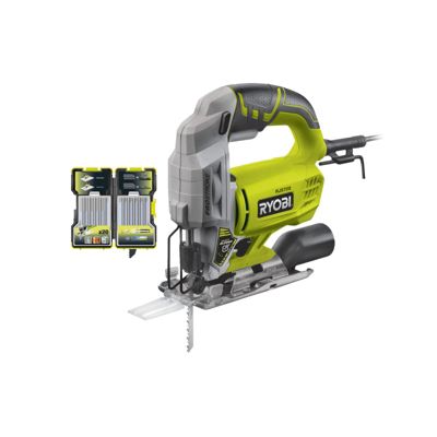 Pack RYOBI Scie sauteuse électrique RJS750 G 75mm bois coffret de 20 lames bois métal 75 100mm RAK20JB - vue 7