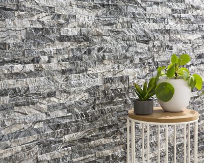 Plaquette de parement Zébrée pierre naturelle (vendue au carton)