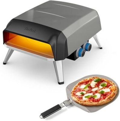 Four à pizza au gaz 50 kW avec pierre rotative - vue 2