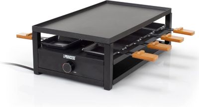 Raclette Princess Black Steel 1300 W Noir