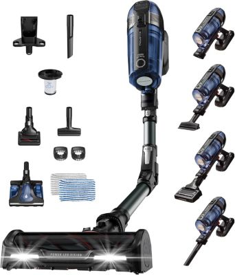 Aspirateur balai sans fil 2-en-1 avec lavage intégré