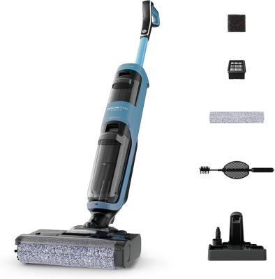Aspirateur laveur sans fil X-Clean2 2-en-1 bleu