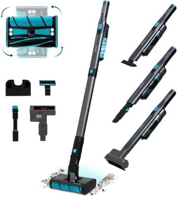 Aspirateur Balai Sans Fil Léger 2 En 1 – 210 W, Technologie Cyclonic System - vue 2