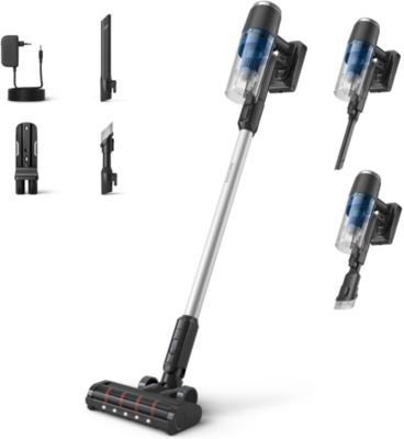 Aspirateur balai sans fil léger avec LED