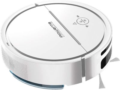 Robot aspirateur laveur blanc série 80
