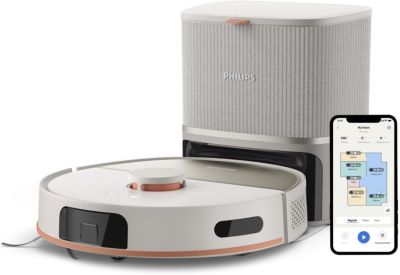 Aspirateur robot laveur 10 000 Pa autonomie 200 min