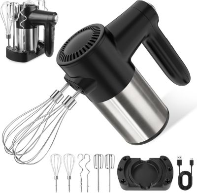 Vendos85 Batteur Électrique Sans Fil 7 Vitesses - vue 3