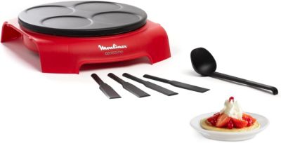Moulinex Crêpière électrique 4 empreintes 720 W - vue 4