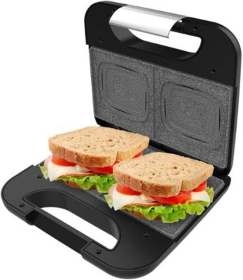Cecotec Appareil à sandwich 800W avec plaques carrées antiadhésives - vue 2