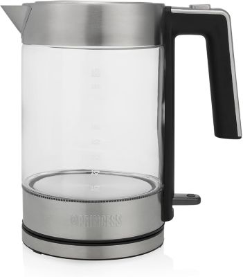 Bouilloire Princess 1,7L verre et inox 2200W
