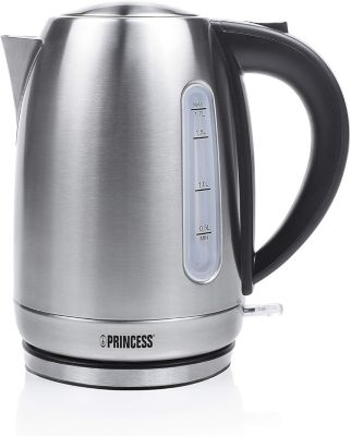 Bouilloire Princess inox 1,7 L sans fil 2200 W