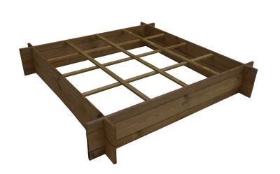 Carré potager 100 x 100 x h.20 cm