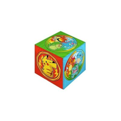 Coussin premium Cube POKEMON Microfibre 25 x 25 x 25 cm - vue 2