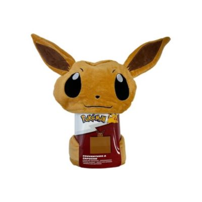 Plaid polaire a capuche 3D - POKEMON - Evoli - 120 x 150 cm