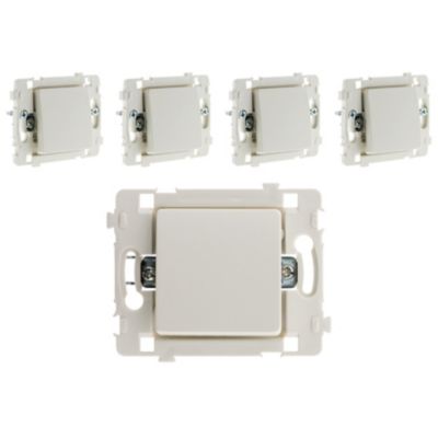 5 boutons poussoirs Clarys bornes auto Zenitech