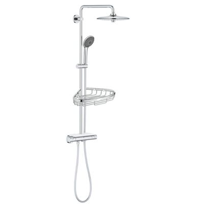 GROHE Colonne douche Vitalio + Porte savon Bau Cosmopolitan