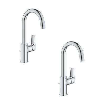 Lot de 2 mitigeurs lavabo Grohe StartEdge Quickfix taille L