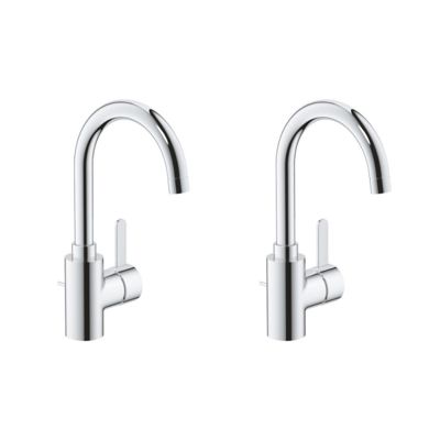 Lot de 2 mitigeurs lavabo haut GROHE Eurosmart Cosmopolitan