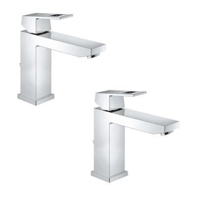 Lot de 2 mitigeurs lavabo GROHE Eurocube M