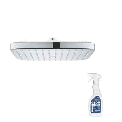 Douche de tête Quickfix Vitalio Comfort 250 Cube + nettoyant GrohClean
