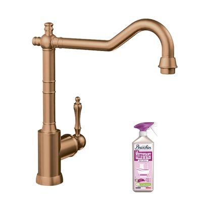 Robinet cuisine VILLEROY ET BOCH Avia 2.0 Or + nettoyant