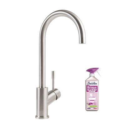 Robinet cuisine VILLEROY ET BOCH Umbrella acier massif + nettoyant