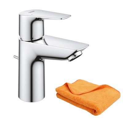 Mitigeur lavabo Quickfix Start Edge avec tirette et vidage taille + microfibre - vue 2