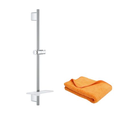 Barre de douche GROHE Quickfix Vitalio Smartactive 60 cm + microfibre