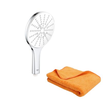Pommeau de douche GROHE Quickfix Vitalio Smartactive 150 3 jets + microfibre