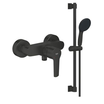 Pack mitigeur douche mécanique GROHE Start + ensemble de douche GROHE Vitalio Start avec barre support et pommeau - vue 2