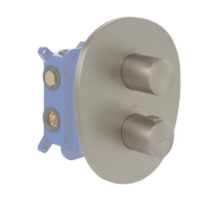 Façade thermostatique VILLEROY ET BOCH Antao Brushed Matt + corps encastré
