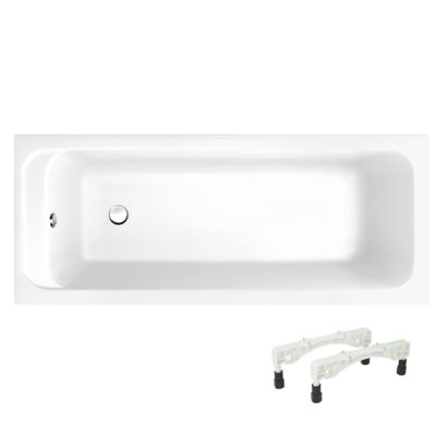Baignoire droite 150 X 70 VILLEROY ET BOCH Architectura acrylique avec pieds