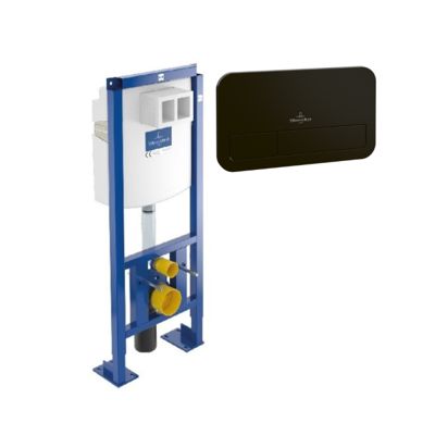 Bâti support autoportant WC VILLEROY ET BOCH Viconnect avec plaque