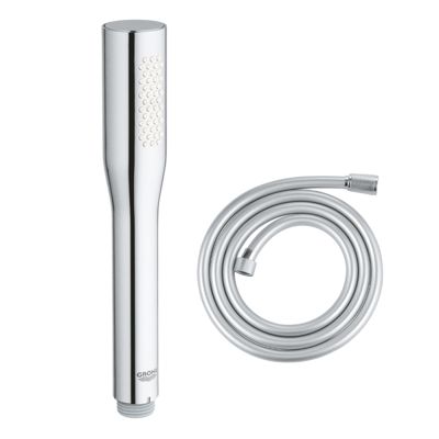 GROHE Douchette 1 jet Vitalio Get Stick chromé avec flexible 175